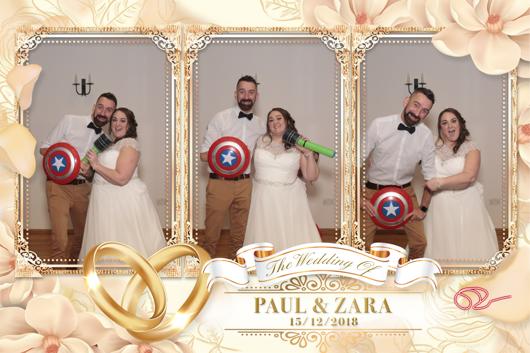 Paul & Zara's Wedding | View more photos from the event at gallery.myphotoboothexperience.co.uk/u/MyPhotoBoothExperienceLtd/Paul-Zaras-Wedding